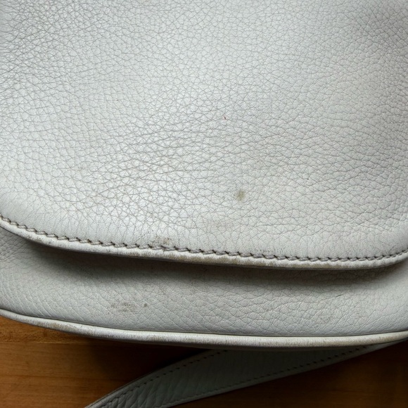 Coach Cream Leather Crossbody Bag - Picture 3 of 5